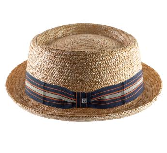 Chapeau porkpie paille sur mesure My Straw Porkpie